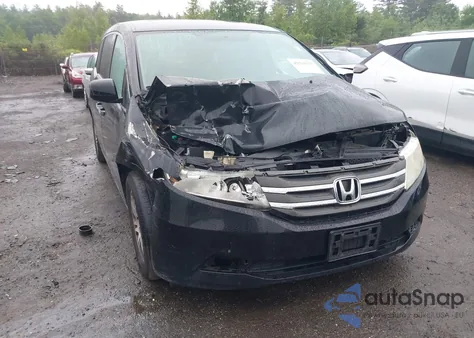 2011 Honda Odyssey Exl from USA, damaged, VIN 5FNRL5H66BB093616